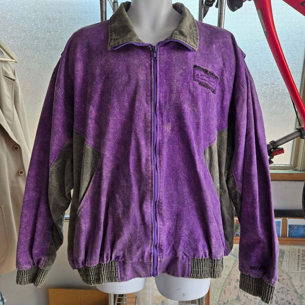 Ski-Doo Vintage Strike Force Formula III Jacket Size XXL Purple